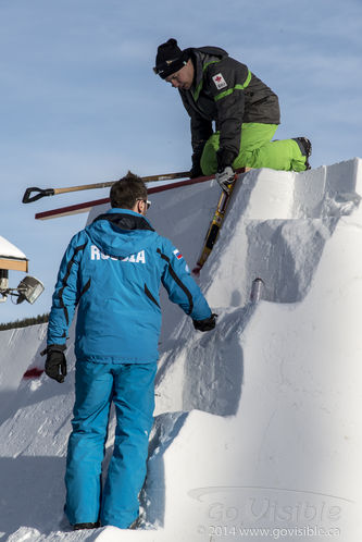 Apex Freestyle Ski Training 2013 - Canadian & Russian Aerial Ski Teams