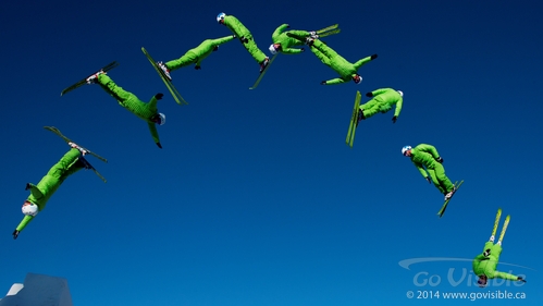 Apex Freestyle Ski Training 2013 - Canadian & Russian Aerial Ski Teams