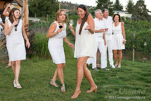 Dinner in White 2017 - Naramata BC