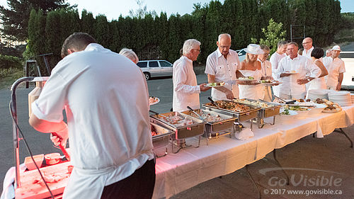 Dinner in White 2017 - Naramata BC