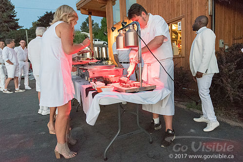 Dinner in White 2017 - Naramata BC