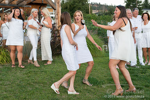 Dinner in White 2017 - Naramata BC