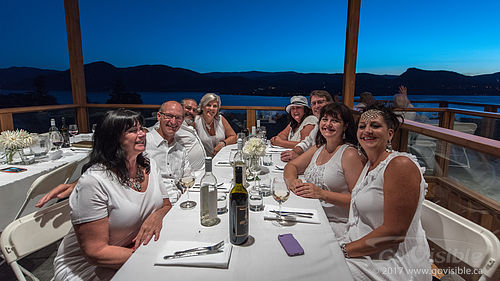 Dinner in White 2017 - Naramata BC