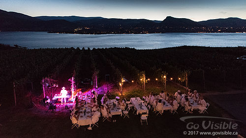 Dinner in White 2017 - Naramata BC