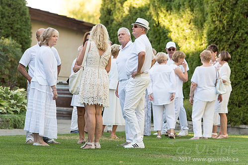 Dinner in White 2017 - Naramata BC