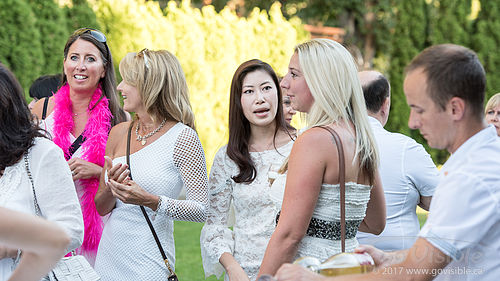 Dinner in White 2017 - Naramata BC