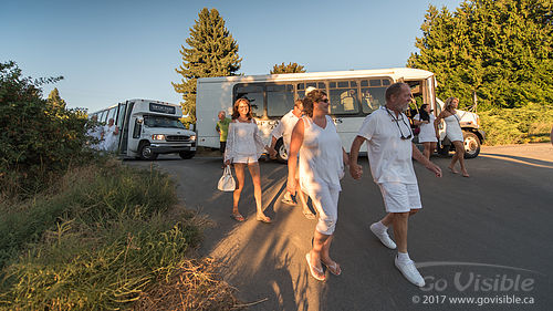 Dinner in White 2017 - Naramata BC