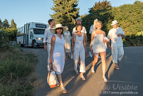 Dinner in White 2017 - Naramata BC