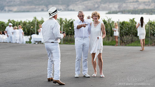 Dinner in White 2017 - Naramata BC