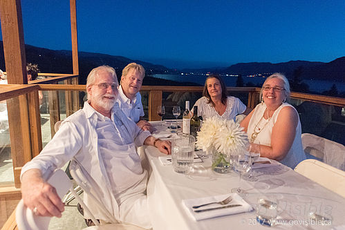 Dinner in White 2017 - Naramata BC