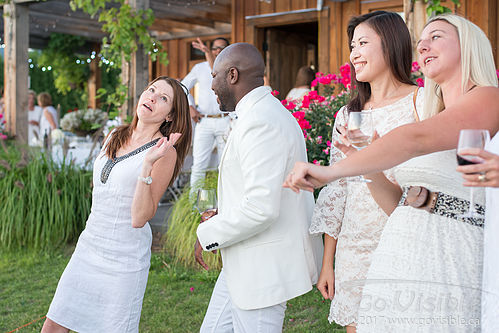 Dinner in White 2017 - Naramata BC