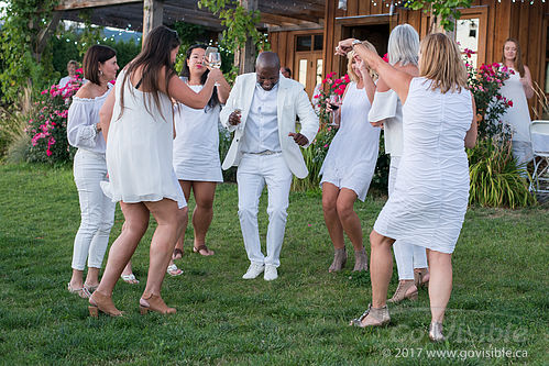 Dinner in White 2017 - Naramata BC