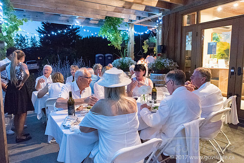 Dinner in White 2017 - Naramata BC