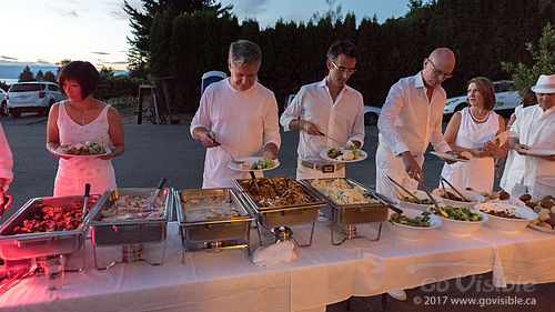 Dinner in White 2017 - Naramata BC