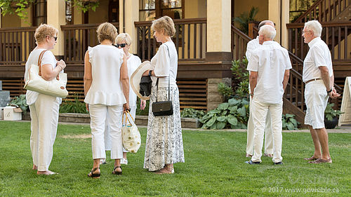 Dinner in White 2017 - Naramata BC