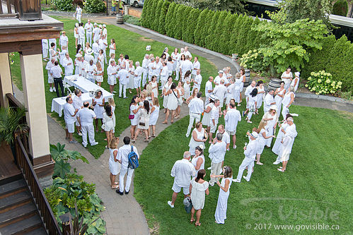 Dinner in White 2017 - Naramata BC