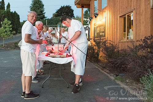 Dinner in White 2017 - Naramata BC