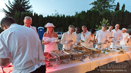 Dinner in White 2017 - Naramata BC