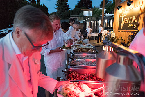 Dinner in White 2017 - Naramata BC