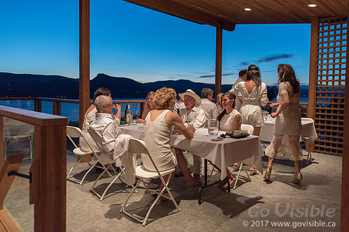 Dinner in White 2017 - Naramata BC