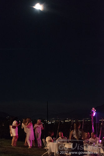 Dinner in White 2017 - Naramata BC