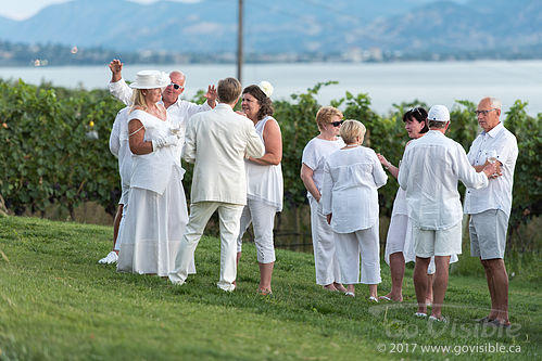 Dinner in White 2017 - Naramata BC