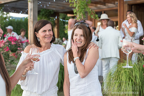 Dinner in White 2017 - Naramata BC