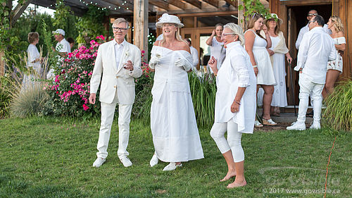 Dinner in White 2017 - Naramata BC