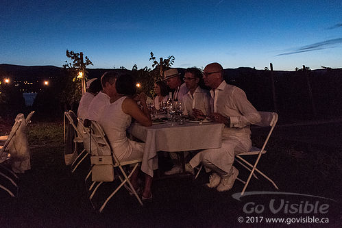 Dinner in White 2017 - Naramata BC