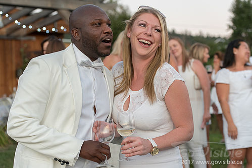 Dinner in White 2017 - Naramata BC