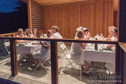 Dinner in White 2017 - Naramata BC