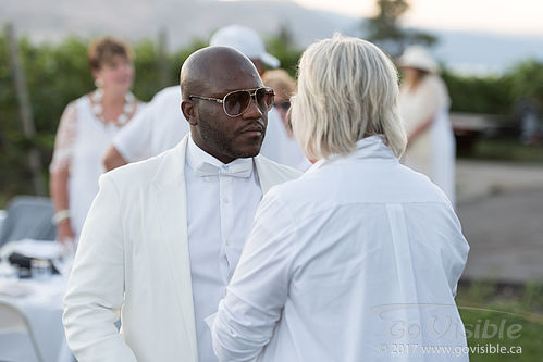 Dinner in White 2017 - Naramata BC