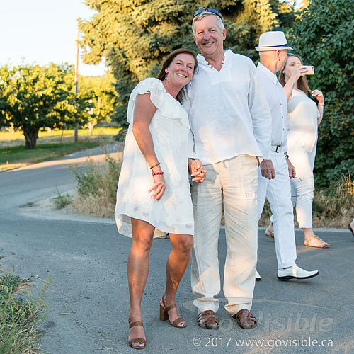 Dinner in White 2017 - Naramata BC