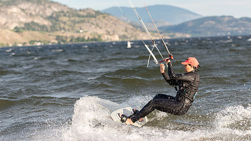 Skaha Lake Kiteboarding